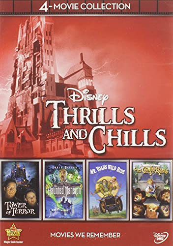 Disney 4-Movie Collection: Thrills and Chills (Haunted Mansion, Tower Of Terror, Mr. Toad's Wild Ride, Country Bears)