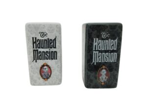 enesco disney ceramics disney haunted mansion salt and pepper shakers, set of 2