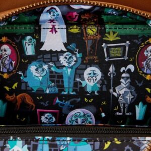 Loungefly Disney Haunted Mansion Grandfather Clock Crossbody Bag