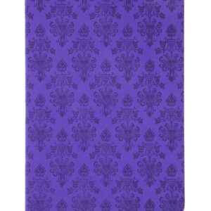 Disney Parks Haunted Mansion Wallpaper Cover Blank Book Journal Diary