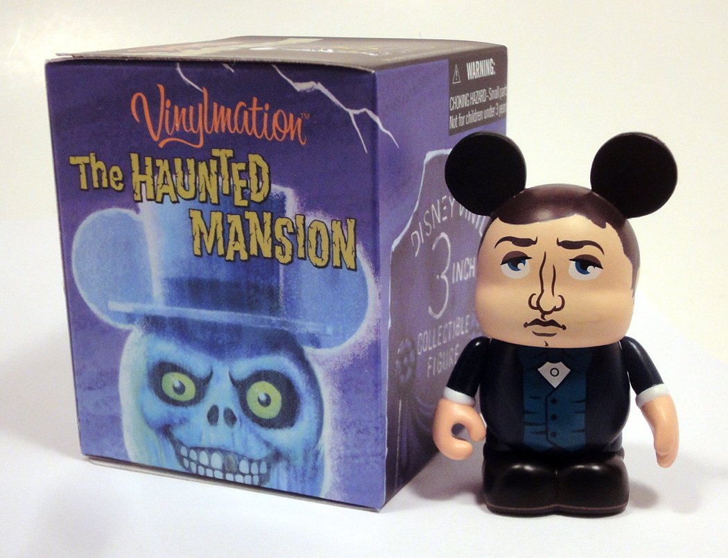 Disney Vinylmation Haunted Mansion Series 1 Master Gracey Butler & Guide Map