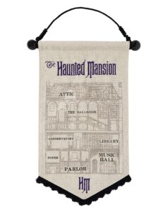 spirit halloween disney the haunted mansion map sign