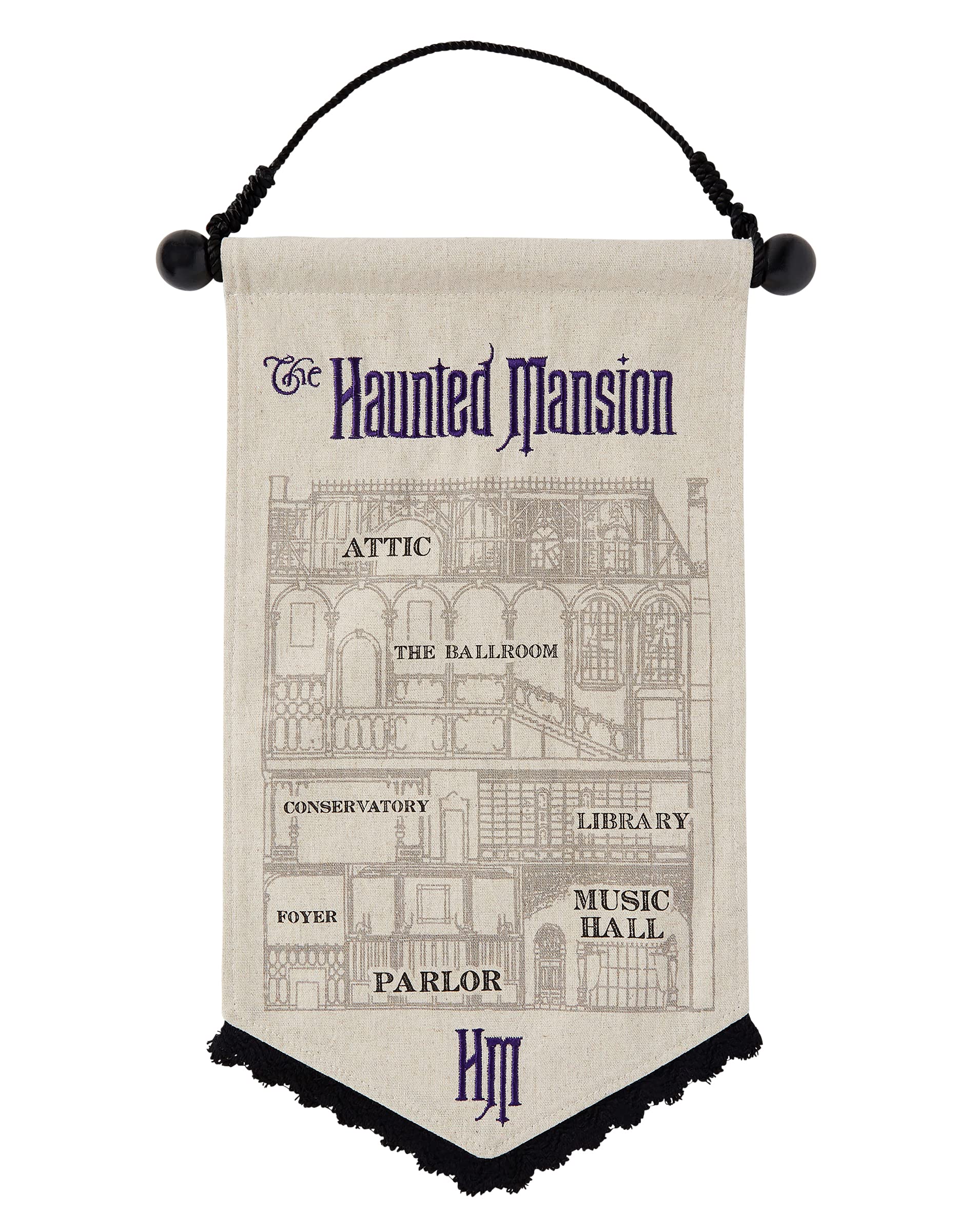 Spirit Halloween Disney The Haunted Mansion Map Sign