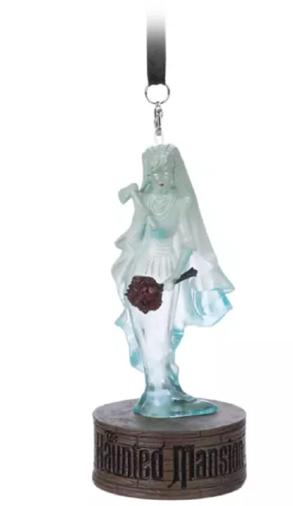 Haunted Mansion Bride with Hatchet Light Up Ornament