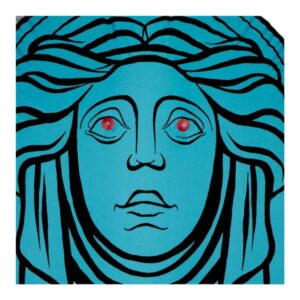 Haunted Mansion 6-ft Inflatable Madame Leota Tombstone Gravestone: Lights Up, Speaks Spooky Phrases, Easy Setup, Indoor/Outdoor Display for Halloween