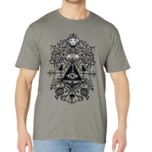 The Haunted Mansion 1313 Disneyland DR All Seeing Eye Symbol T-Shirt