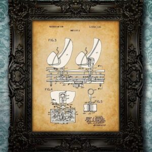 Disney Haunted Mansion Doombuggy Omnimover Patent - Great Home and Kids Room Decor, Amusement Ride Bedroom Display, Classic Gift for Children and Disney Fans,11x14 Unframed Patent Print Poster