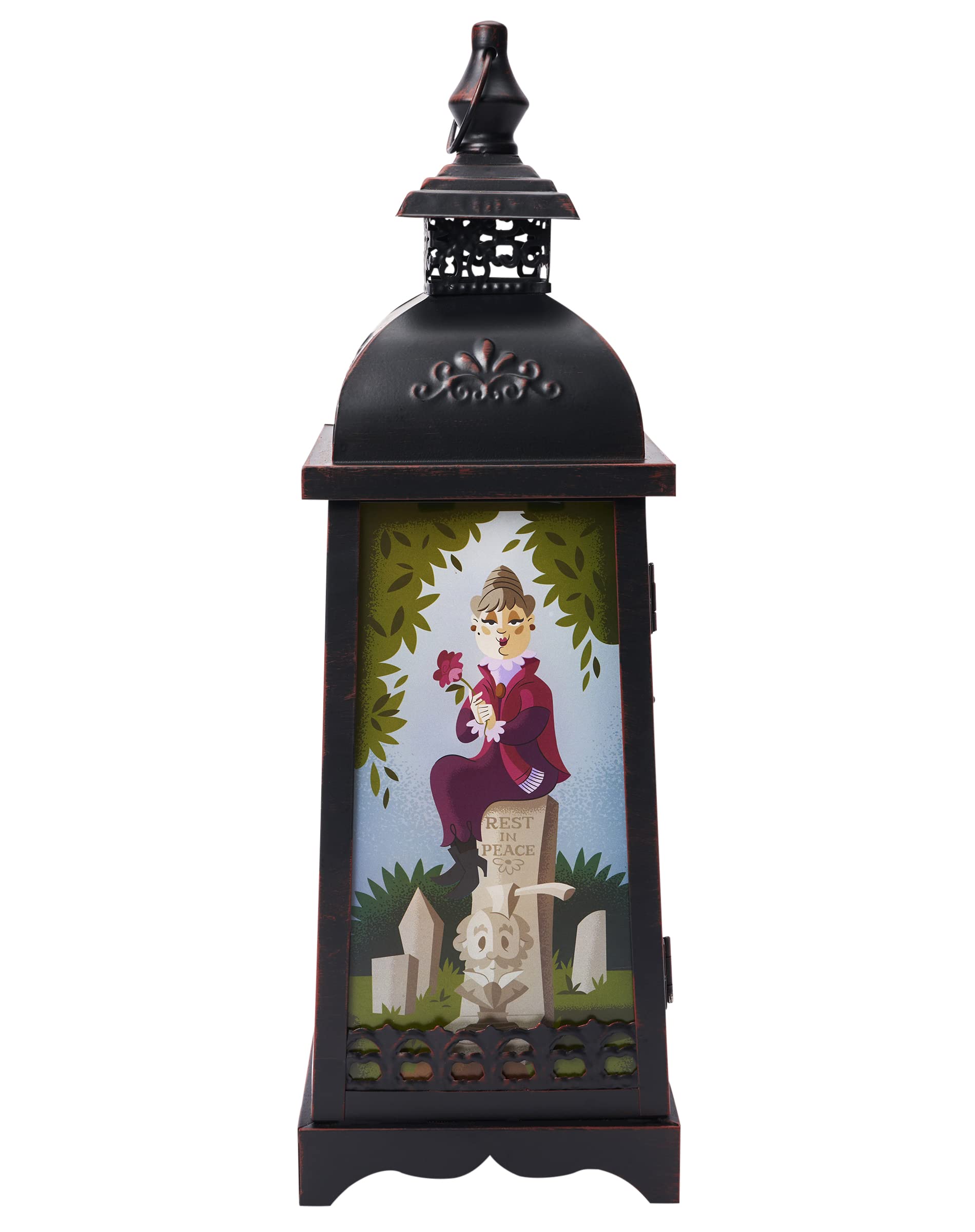 Spirit Halloween Disney The Haunted Mansion Lantern | Officially Licensed | Halloween Decor | Home Décor | Indoor Décor