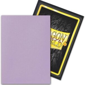 Dragon Shield Standard Size Card Sleeves – Matte Dual Orchid 100CT – MTG Card Sleeves are Smooth & Tough – Compatible with Pokemon, Yugioh, & Magic The Gathering