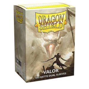 Dragon Shield Standard Size Card Sleeves – Matte Dual Orchid 100CT – MTG Card Sleeves are Smooth & Tough – Compatible with Pokemon, Yugioh, & Magic The Gathering