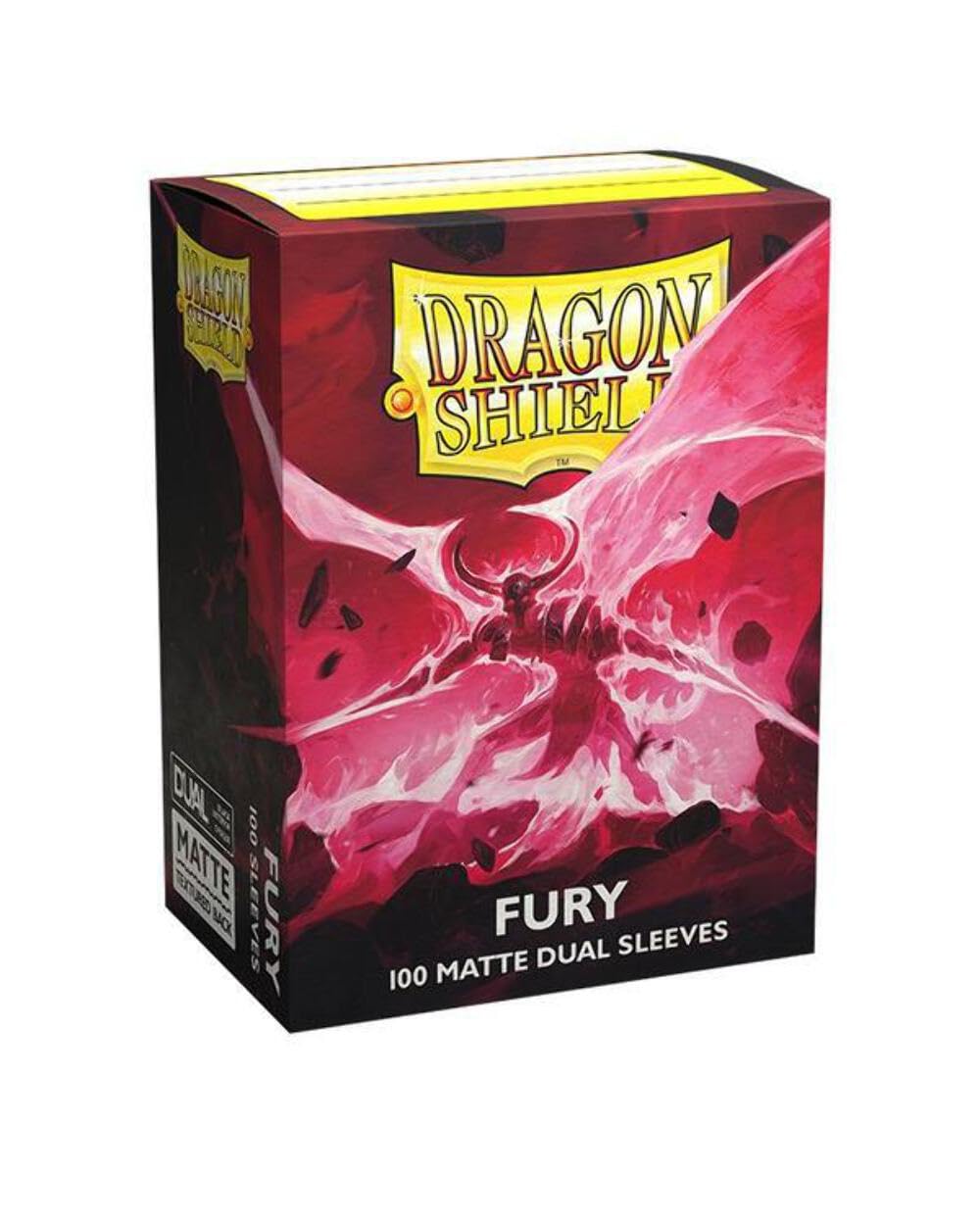 Dragon Shield Standard Size Card Sleeves – Matte Dual Orchid 100CT – MTG Card Sleeves are Smooth & Tough – Compatible with Pokemon, Yugioh, & Magic The Gathering