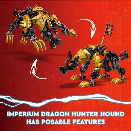 LEGO NINJAGO Imperium Dragon Hunter Hound 71790 Building Set Featuring Monster and Dragon Toys and 3 Minifigures, Great Ninja Toys for Kids Ages 6+ Who Love to Play Out Ninja Stories