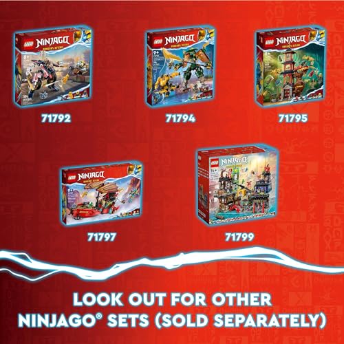 LEGO NINJAGO Imperium Dragon Hunter Hound 71790 Building Set Featuring Monster and Dragon Toys and 3 Minifigures, Great Ninja Toys for Kids Ages 6+ Who Love to Play Out Ninja Stories