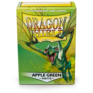 dragon shield - matte apple green 100