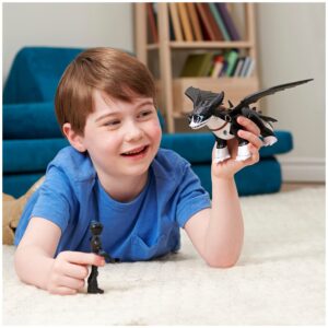 Dreamworks Dragons Adventure Set, Tom and Thunder Figures, The Nine Realms, Kids Toys for Age 4 and Up