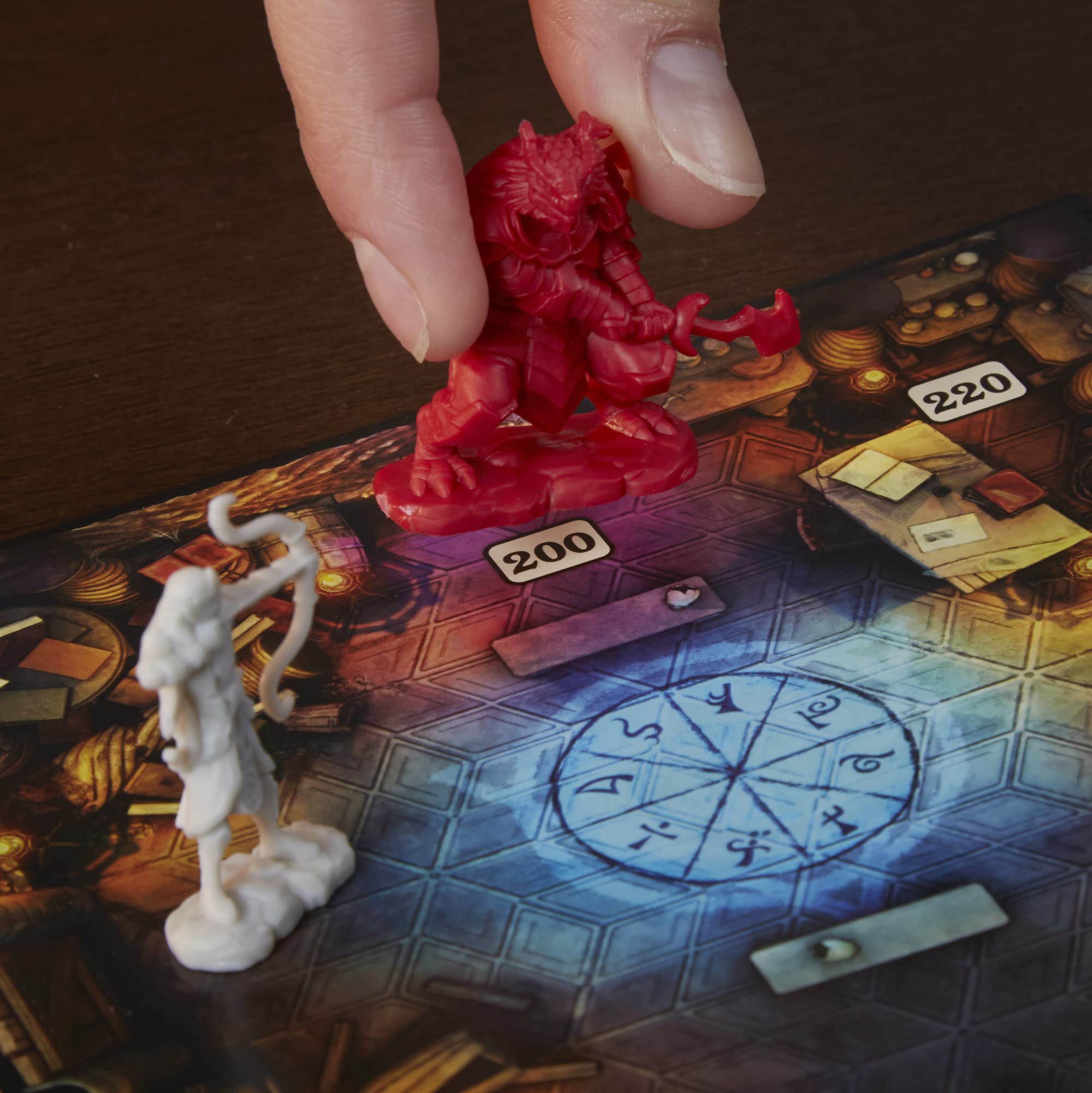 Hasbro Gaming Dungeons & Dragons: Bedlam in Neverwinter Board Game, Escape Room, Cooperative Strategy Games for Ages 12+, 2-6 Players, 3 Acts Approx. 90 Mins Each