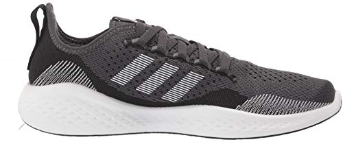 adidas Men's Fluidflow 2.0 Running Shoe, Core Black/FTWR White/Grey Six, 13