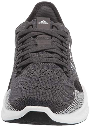 adidas Men's Fluidflow 2.0 Running Shoe, Core Black/FTWR White/Grey Six, 13