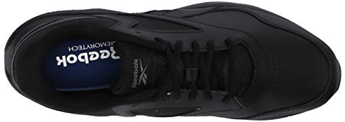 Reebok Men's Walk Ultra 7 Dmx Max Shoe, Black/Grey/Royal, 10.5