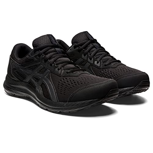 ASICS Men's GEL-CONTEND 8 Running Shoes, 13, BLACK/CARRIER GREY