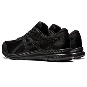 ASICS Men's GEL-CONTEND 8 Running Shoes, 13, BLACK/CARRIER GREY