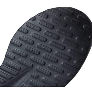 adidas Men's Lite Racer Adapt 5.0 Running Shoe, Black/Black/Grey, 12