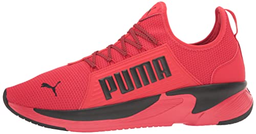 PUMA Men's SOFTRIDE PREMIER SLIP-ON Sneaker, High Risk Red-Puma Black, 11