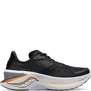 Saucony Men's Endorphin Shift 3 Running Shoe, Black/GOLDSTRUCK, 10