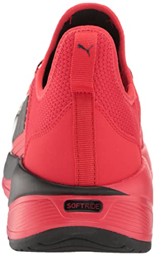 PUMA Men's SOFTRIDE PREMIER SLIP-ON Sneaker, High Risk Red-Puma Black, 11