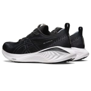 ASICS Men's GEL-CUMULUS 25 Running Shoes, 11.5, BLACK/CARRIER GREY