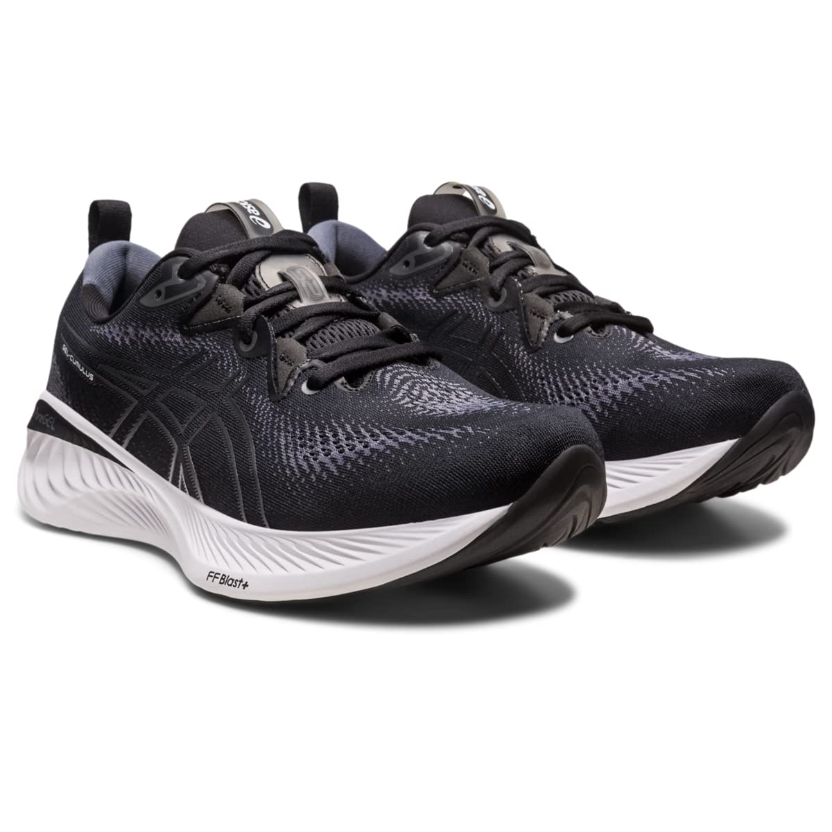 ASICS Men's GEL-CUMULUS 25 Running Shoes, 11.5, BLACK/CARRIER GREY