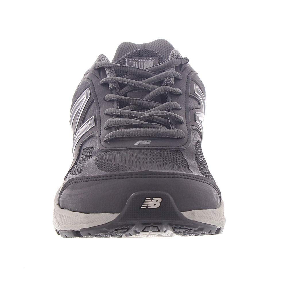 New Balance Men's 1540 V3 Running Shoe, Black/Castlerock, 10.5 XX-Wide