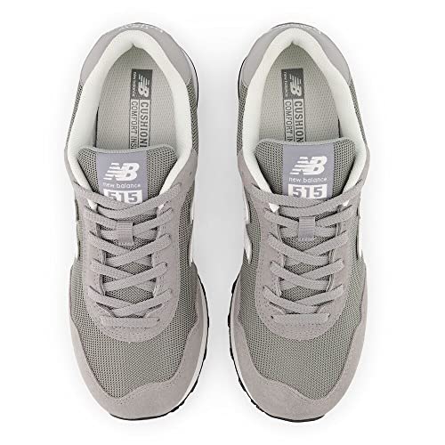 New Balance Men's 515 V3 Sneaker, Slate Grey/White/Aluminum Grey, 16