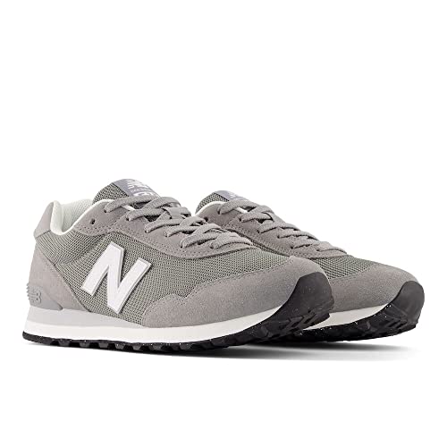 New Balance Men's 515 V3 Sneaker, Slate Grey/White/Aluminum Grey, 16