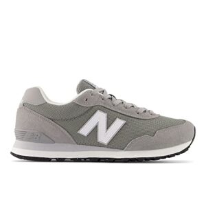 New Balance Men's 515 V3 Sneaker, Slate Grey/White/Aluminum Grey, 16