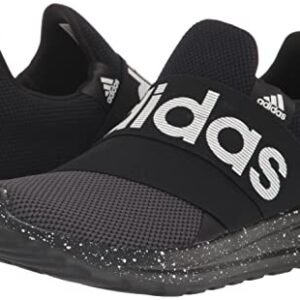 adidas Men's Lite Racer Adapt 6.0 Sneaker, Core Black/Core Black/White, 13