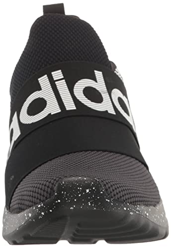 adidas Men's Lite Racer Adapt 6.0 Sneaker, Core Black/Core Black/White, 13