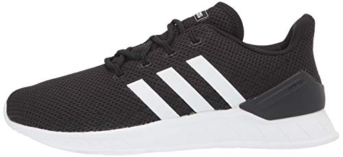 adidas Men's Questar Flow Nxt Running Shoe, Black/White/Black, 11