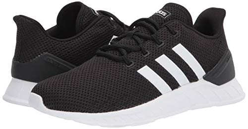 adidas Men's Questar Flow Nxt Running Shoe, Black/White/Black, 11