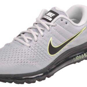 Nike Mens Air Max 2017 Running Shoes (14, Wolf Grey/Black/Pure Platinum)