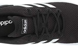 adidas Men's Questar Flow Nxt Running Shoe, Black/White/Black, 11