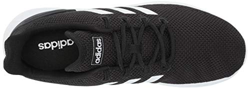 adidas Men's Questar Flow Nxt Running Shoe, Black/White/Black, 11