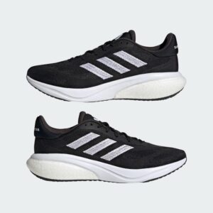 adidas Men's Supernova 3 Sneaker, Core Black/White/Core Black, 10.5