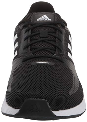 adidas Men's Runfalcon 2.0 Running Shoe, Black/White/Grey, 8.5