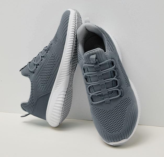 Avia Air Slip On Shoes for Men - Casual Comfortable Athletic Tennis Walking Sneakers for Men with Memory Foam - Black/Black, 11 Medium