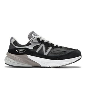 New Balance Men's FuelCell 990 V6 Sneaker, Black/Black, 12 Wide