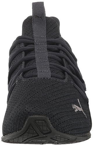 PUMA Men's AXELION VELOCITY MARBLE Cross Training Sneaker, Parisian Night-Cool Dark Gray, 13