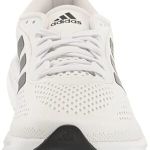 adidas Men's Supernova 2 Running Shoe, White/Black/Dash Grey, 15