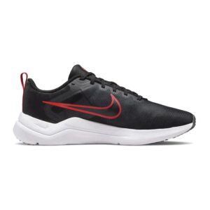 Nike Mens Downshifter 12 Running Trainers, Black/White-Dk Smoke Grey, 8.5 M US