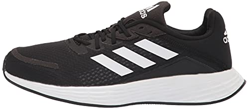 adidas Men's Duramo SL Trail Running Shoe, Black/White/Black, 14